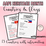 Asian American & Pacific Islanders Heritage Month Country 