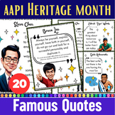 Asian American & Pacific Islanders Heritage Month Posters 