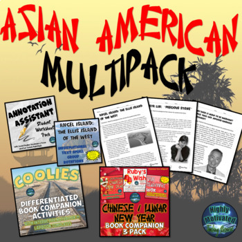 Preview of Asian American Studies Multipack Bundle