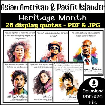 Preview of Asian American and Pacific Islander (AAPI) heritage month / End of year