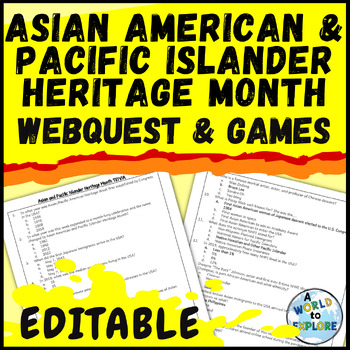 Preview of BUNDLE Asian American and Pacific Islander Heritage Month AAPI Activity