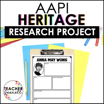 Preview of Asian American and Pacific Islander Heritage Month (AAPI) Research Project