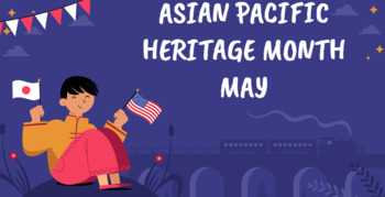 Preview of Asian American and Pacific Islander Heritage Month AAPI Slides w/ questions