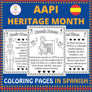 Preview of Asian American and Pacific Islander Heritage Month Coloring Pages In Spanish