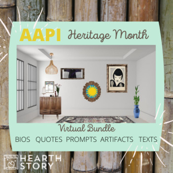 Preview of Asian American and Pacific Islander Heritage Month SEL Virtual Bundle (Google)