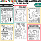 Asian American and Pacific Islander coloring pages English