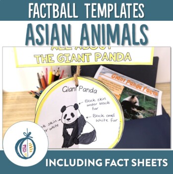 Preview of Asian Animal Factballs and Fact Sheets