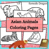 Asian Animals Coloring Pages