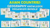 Asian Countries Knowledge Organizers Bundle!