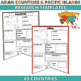Asian Countries & Pacific Islands Research, report project