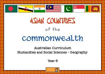 Preview of HASS Year 6 Geography - Asian Countries in the Commonwealth Games 2018