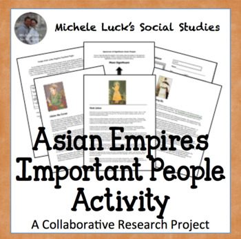 Preview of Asian Empires Important People Facebook-like Activity