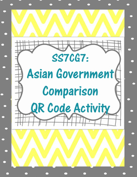 Preview of Asian Government Comparison QR Code (SS7CG7)
