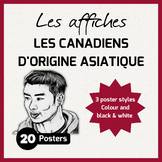 Asian Heritage Month Biographical Posters (FRENCH) |Mois d