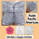Asian Pacific American Heritage Month Activities Cootie Ca