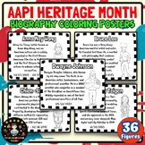 Asian Pacific American Heritage Month Coloring Bulletin Bo