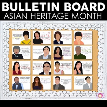 Preview of Asian Heritage Month Bulletin Board | Asian Heritage Month