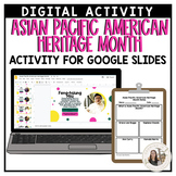 Asian Pacific American Heritage Month Research Activity for May