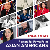 Asian Americans Pacific Americans Posters for PowerPoint