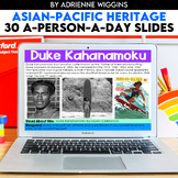 Asian Pacific Heritage (A-Person-A-Day) Google Classroom &