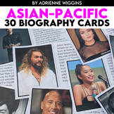 Asian Pacific Heritage Biography Cards (Daily Routine)