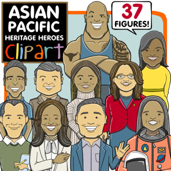 Preview of Asian / Pacific Islander American Heritage Clip Art