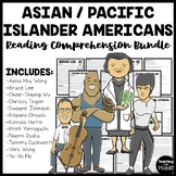 Asian Pacific Islander Americans Worksheet Biographies Bundle