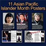 Asian Pacific Islander Month Posters! 11 Posters of Divers