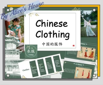 Preview of Asian Study: Chinese Clothing Culture and Related Words (8th and above)