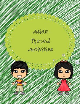 Preview of Asian Theme Activities