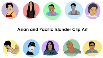 Preview of Asian and Pacific Islander Heritage Month Clip Art - Set of 24