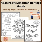 Asian pacific american heritage month coloring pages, prin