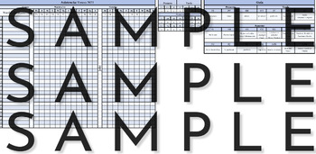 Preview of Asistencia de Estudiantes - Verano 2023 (Simple)