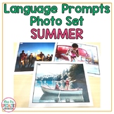 Ask & Answer Questions & Language Prompts - Summer Set For