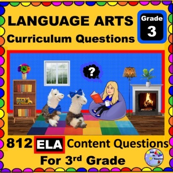 Preview of Homeschool Curriculum ENGLISH LANGUAGE ARTS 3rd Grade Questions and Answers