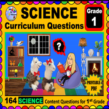 Preview of Homeschool Curriculum 1st Grade SCIENCE Questions & Answers