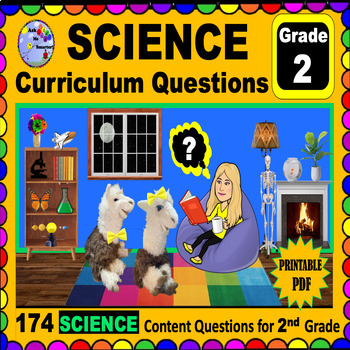 Preview of Homeschool Curriculum 2nd Grade SCIENCE Questions and Answers