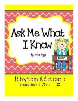 Preview of Ask Me What I Know About Rhythm