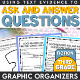 Asking Questions Graphic Organizers 3rd Grade Graphic Orga