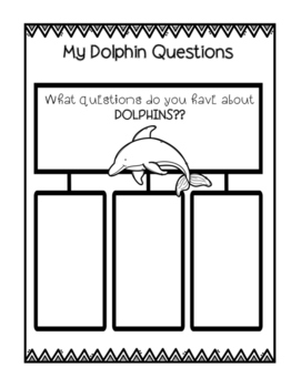 Ask And Answer Questions: Ocean Animals By Missminimills 