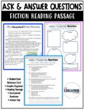 Ask and Answer Questions - Reading Fiction Passage
