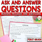Ask and Answer Questions Reading Passages and Questions Fi