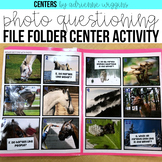Ask and Answer Questions by Photograph File Folder Center