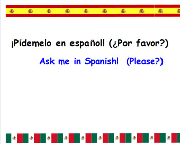 Preview of Ask me in Spanish