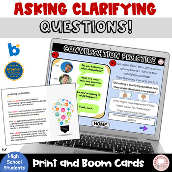 Preview of Asking Clarification Questions for Social, Job and Academics