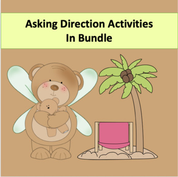 Preview of Asking Direction Activities in Bundle