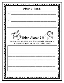 Asking Questions Graphic Organizer by Mrs Birds Nest | TPT