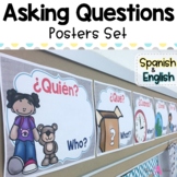 Asking Questions Posters Set | in English & Spanish