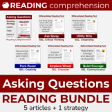 Asking Questions Reading Bundle: 5 articles, 1 strategy - 