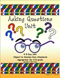 Asking Questions Unit, aligned to common core standards, g